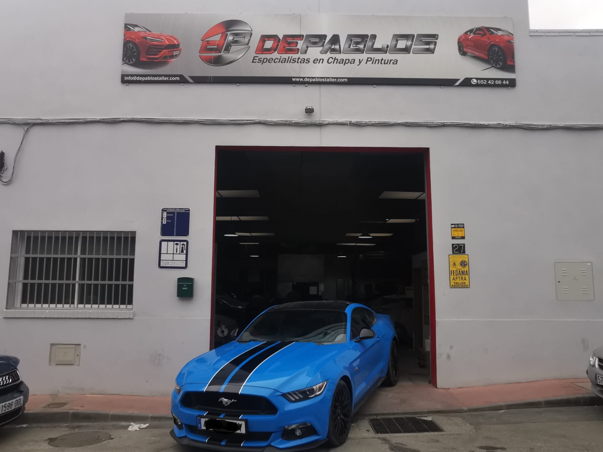 Reparación chapa finalizada